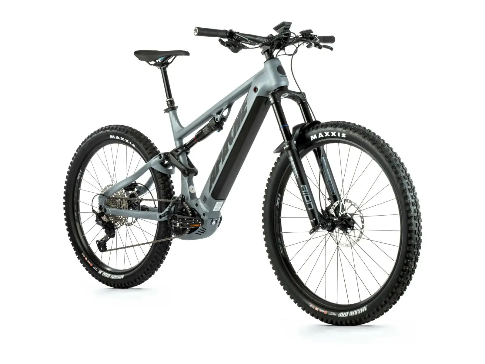 Apache Quruk 1 Bosch 1000 Wh full-suspension e-bike dark grey