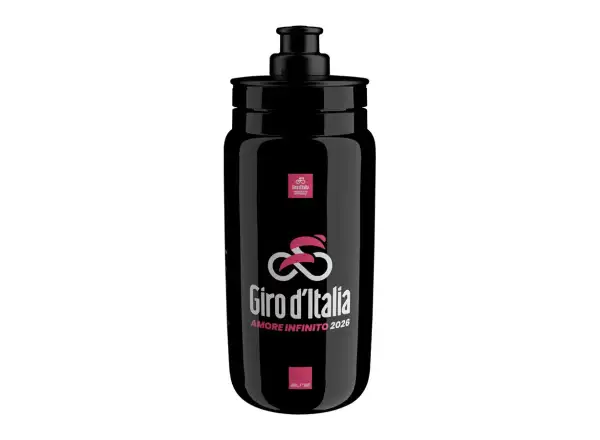 Elite Fly Team Giro D´Italia bottle 550 ml Black Map