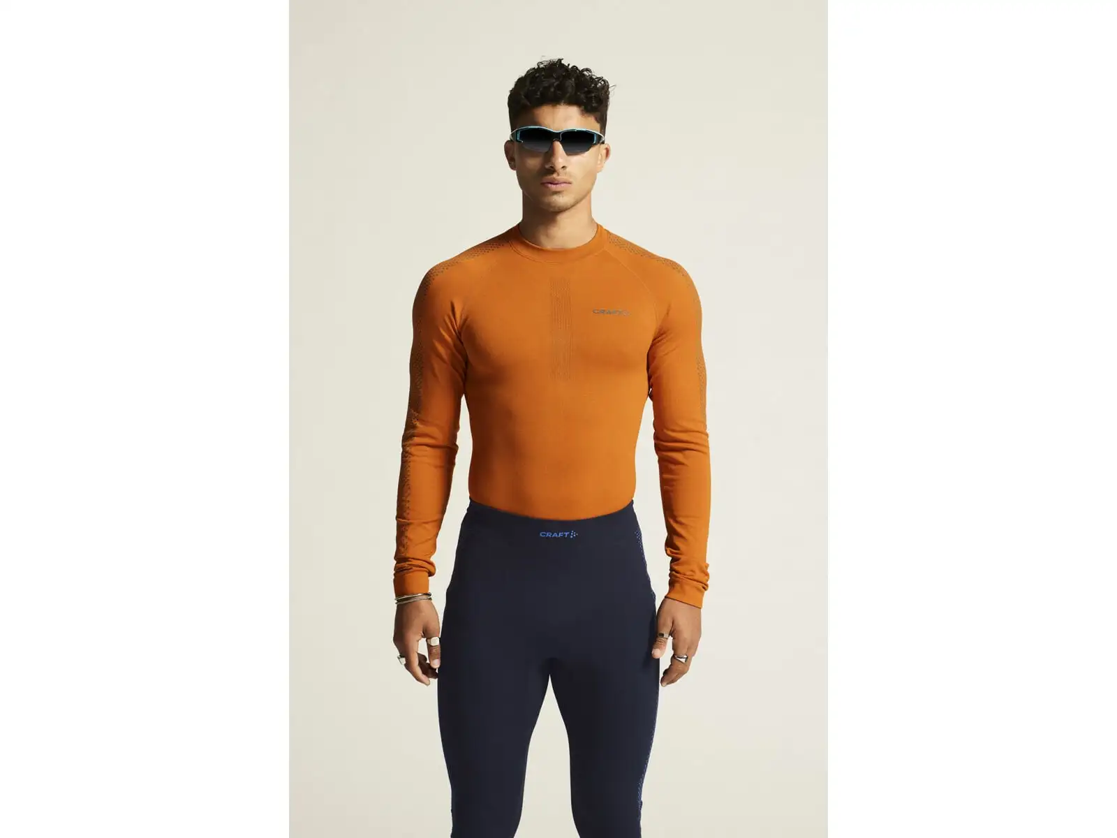 Craft ADV Warm Intensity men's functional shirt long sleeve orange