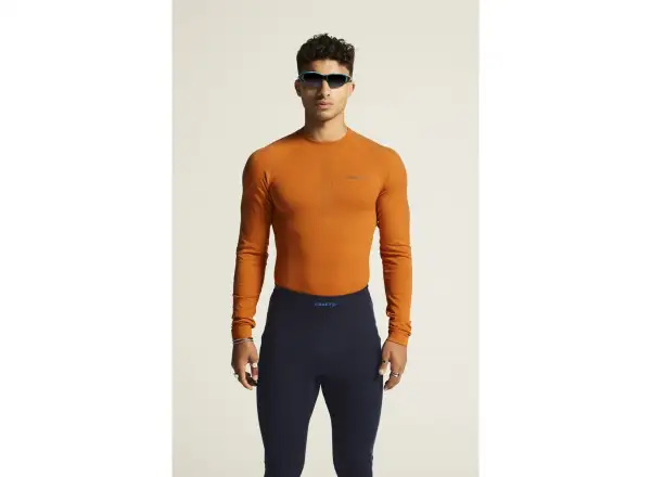 Craft ADV Warm Intensity men's functional shirt long sleeve orange