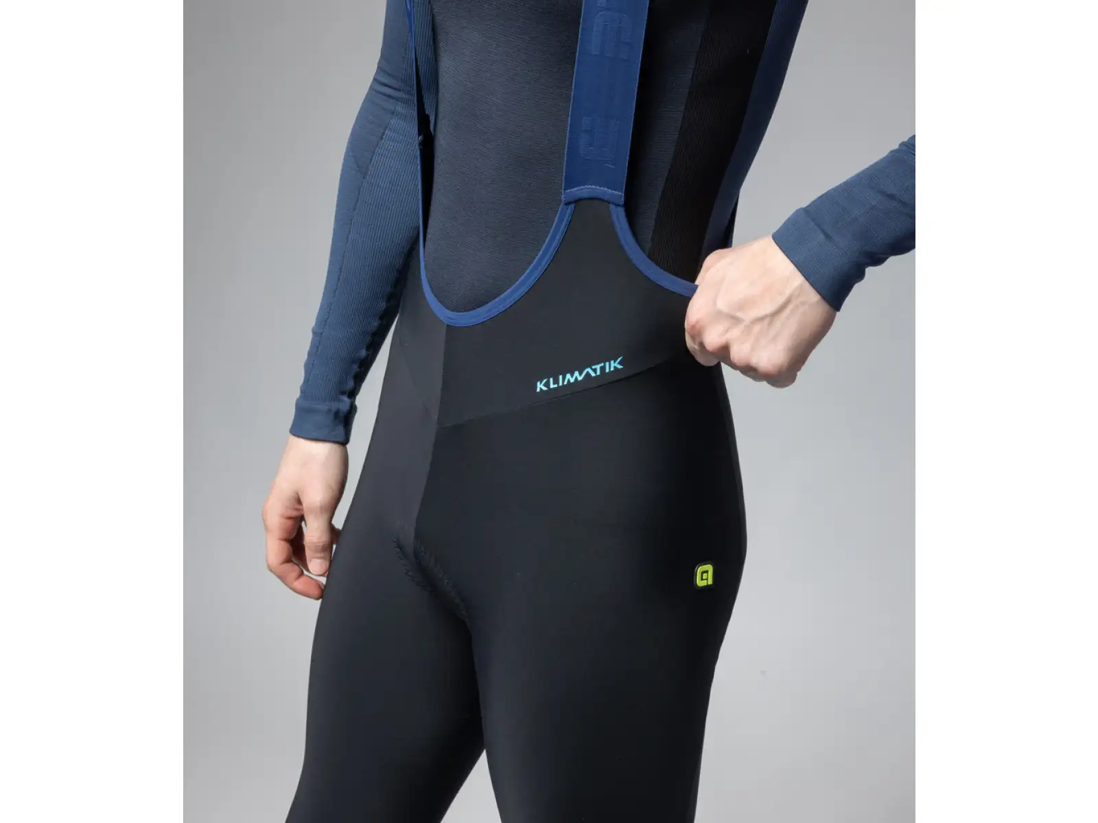 Alé Klimatik K-Tour men's insulated bib tights with insert Black
