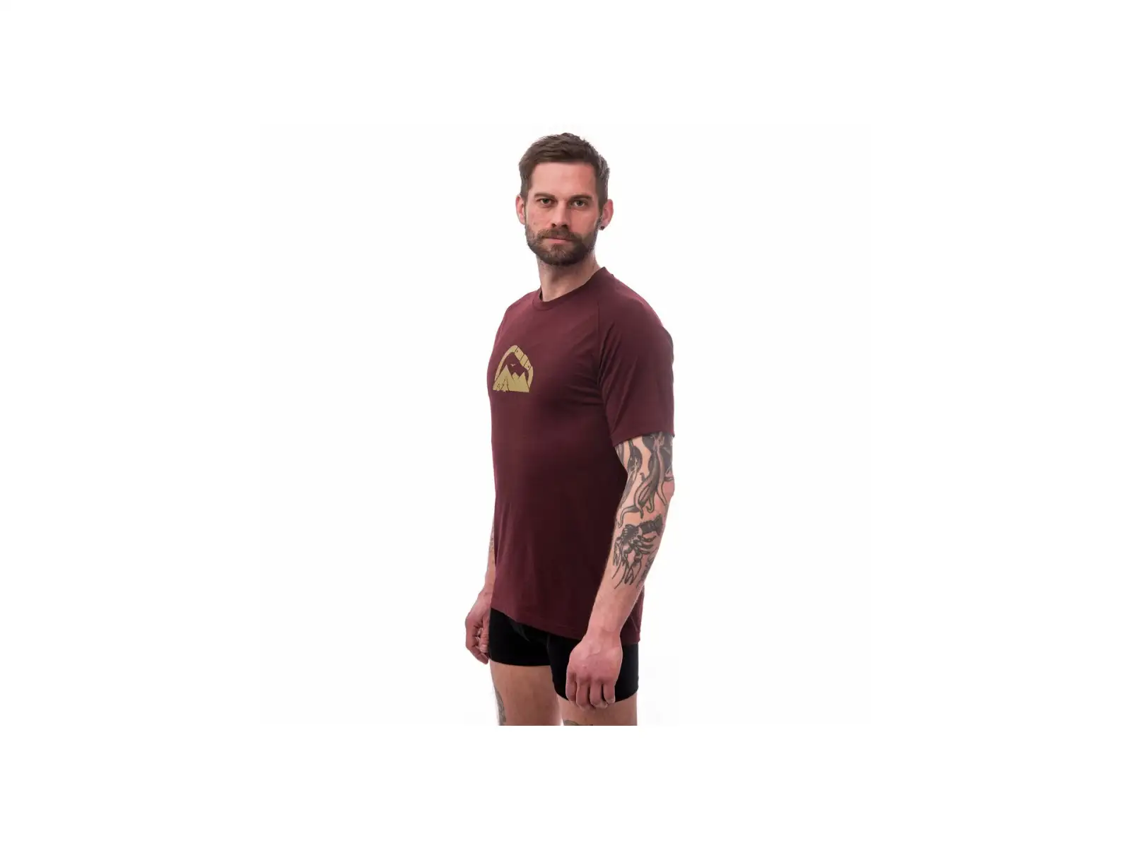 Sensor Merino Air PT Summit men's t-shirt short sleeve Red