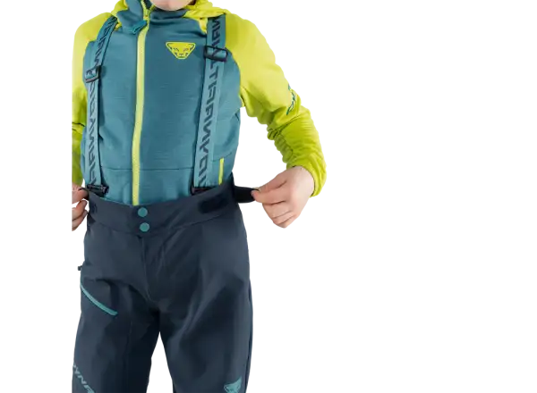 Dynafit Youngstar 3L kids bib pants Blueberry/Storm Blue