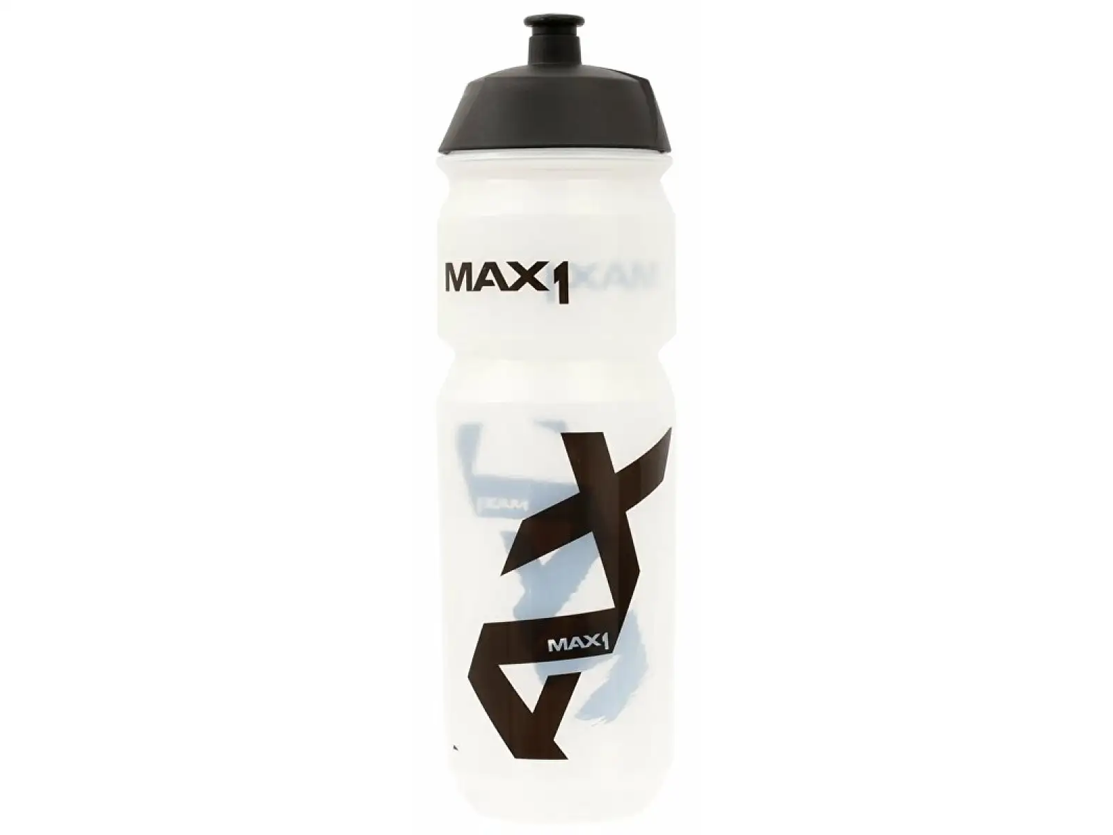Max1 Stylo bottle 850 ml transparent black