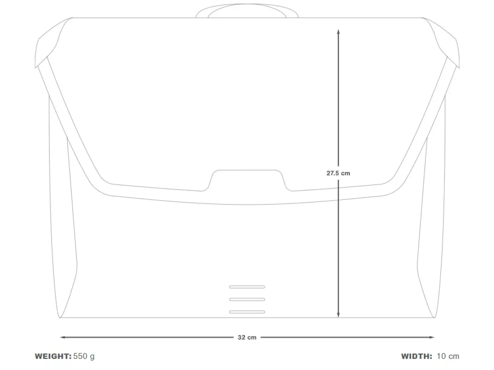 Apidura City Messenger backpack 13"