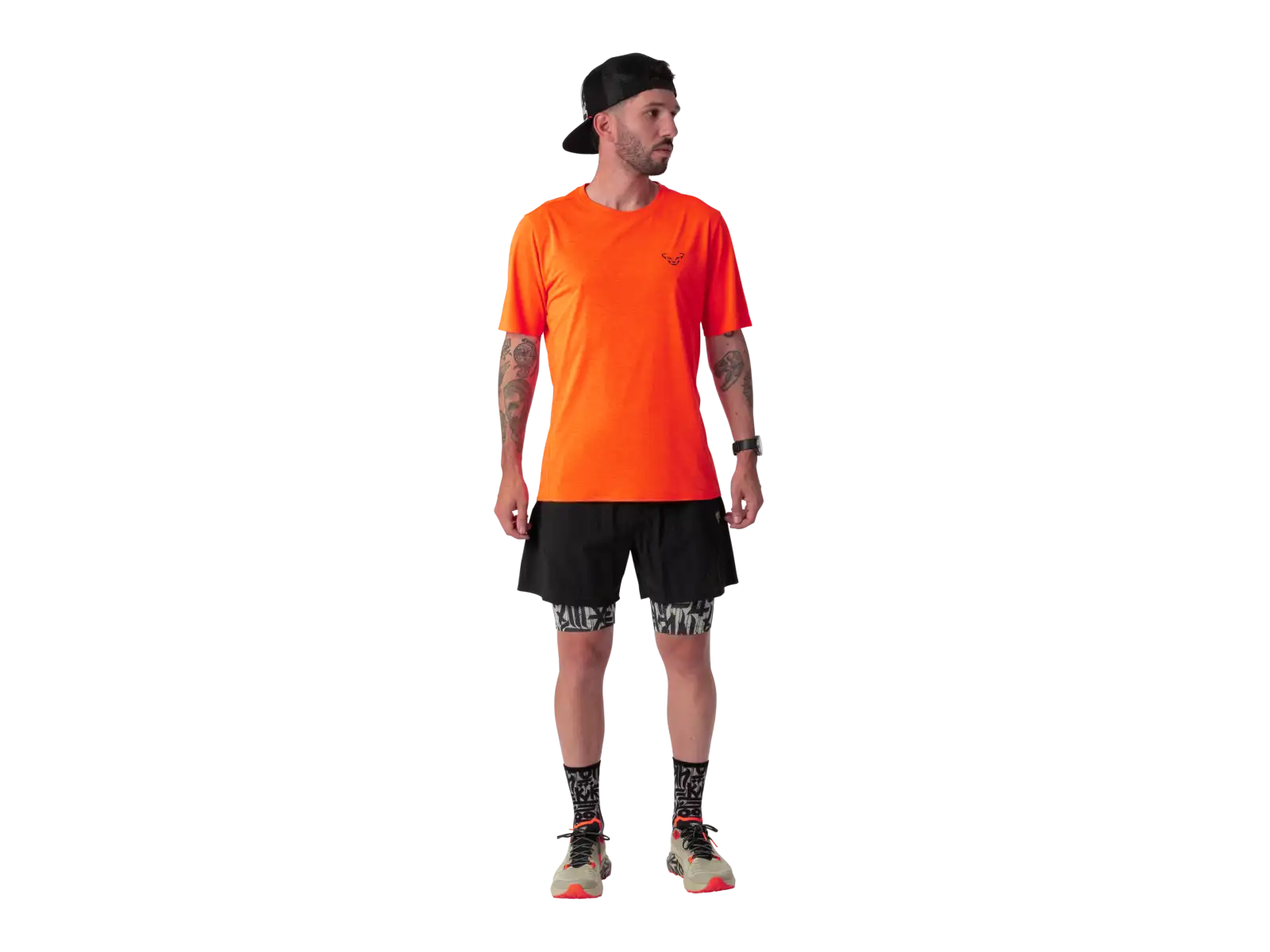 Dynafit Trail men's running T-shirt short sleeve Ultra Orange