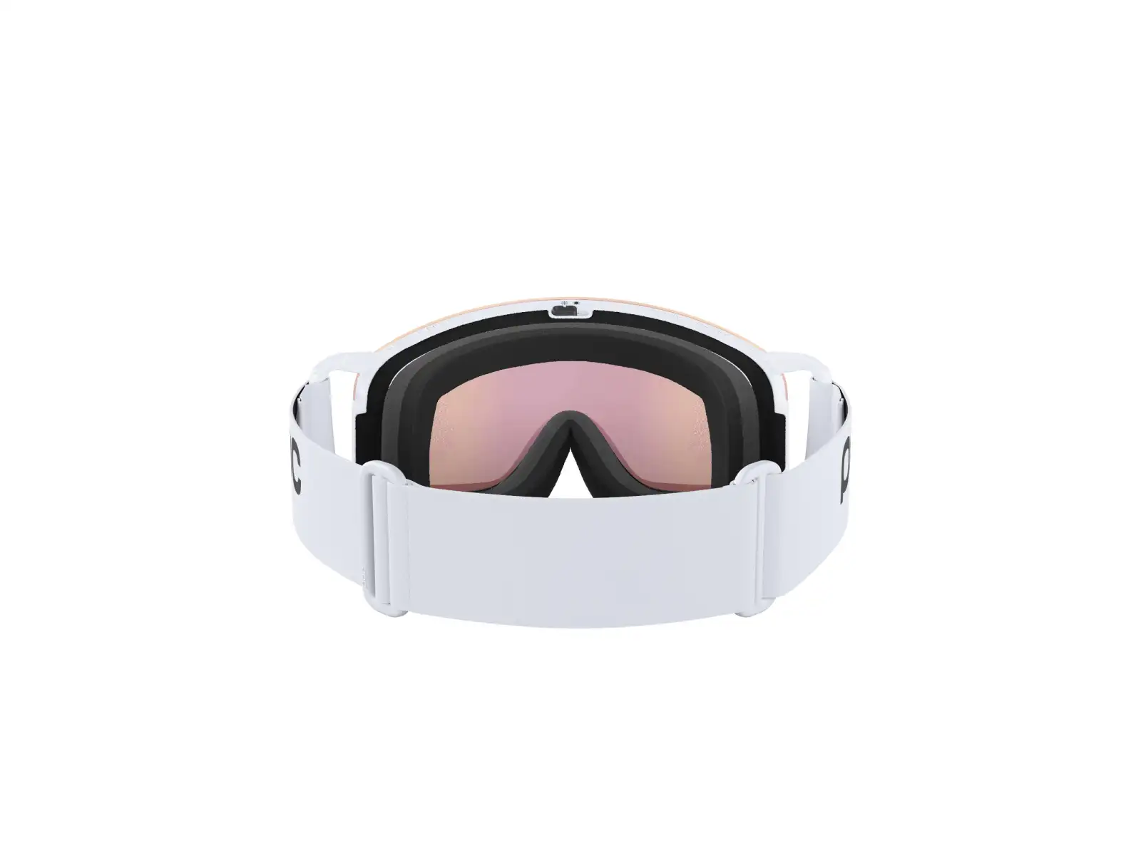 POC Nexal Mid WF ski goggles Hydrogen White/Partly Sunny Orange