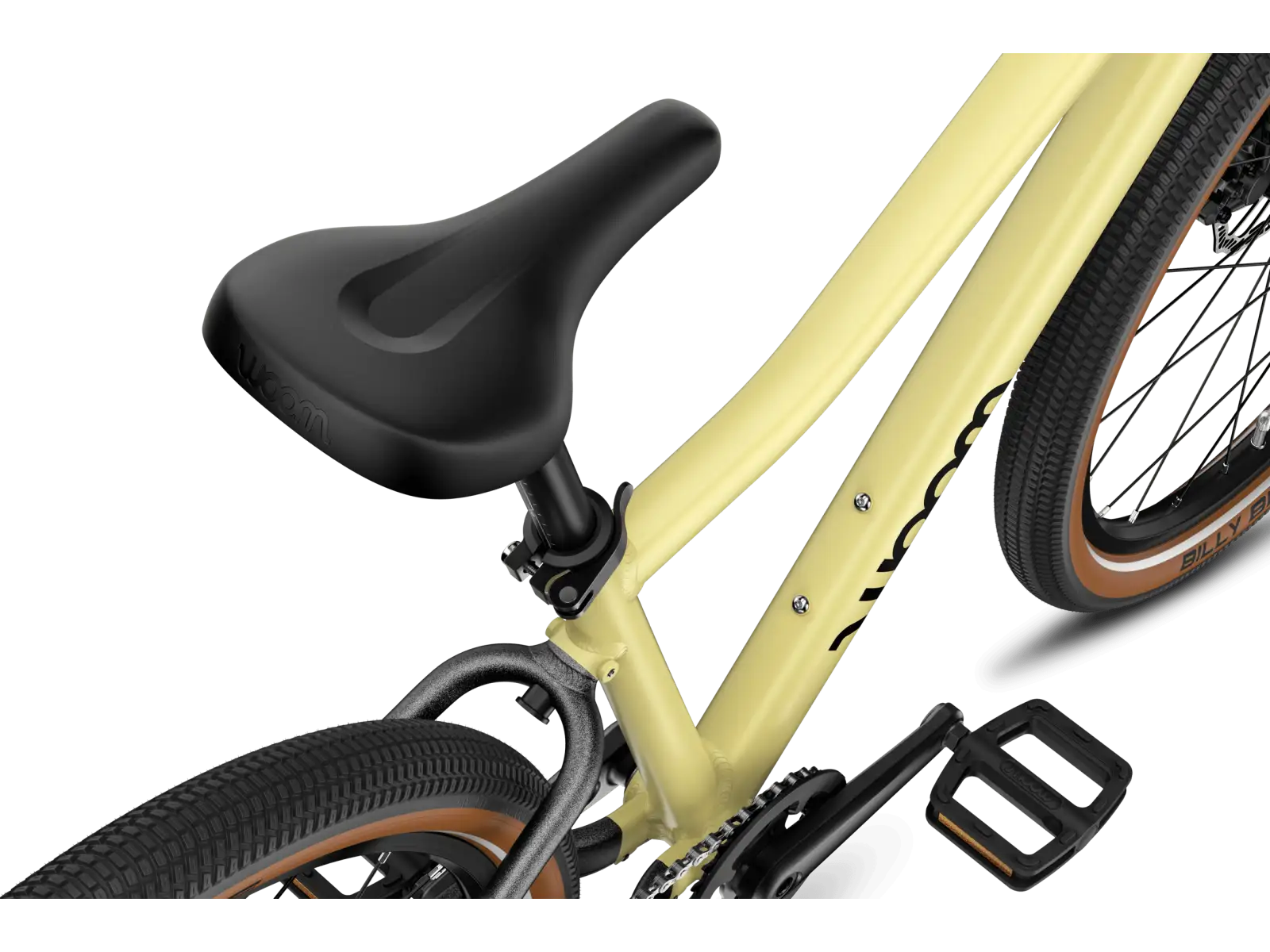 Woom 4 EXPLORE children's bike mellow yellow