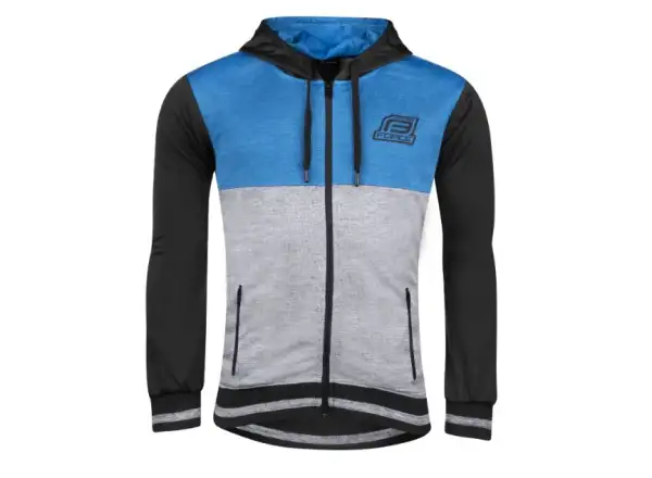 Force Rocky men's hoodie black/blue