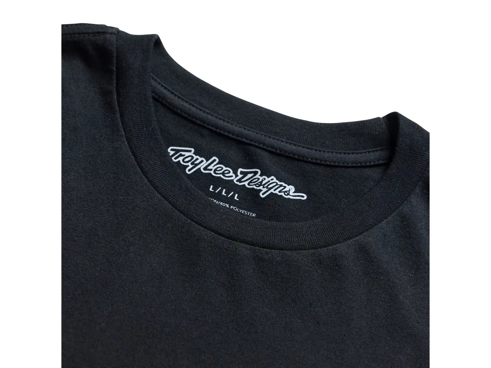 Troy Lee Designs Feather men's T-shirt short sleeve Black/Black