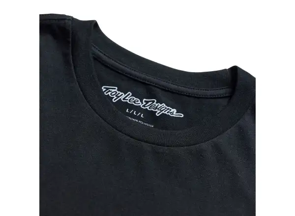 Troy Lee Designs Feather men's T-shirt short sleeve Black/Black