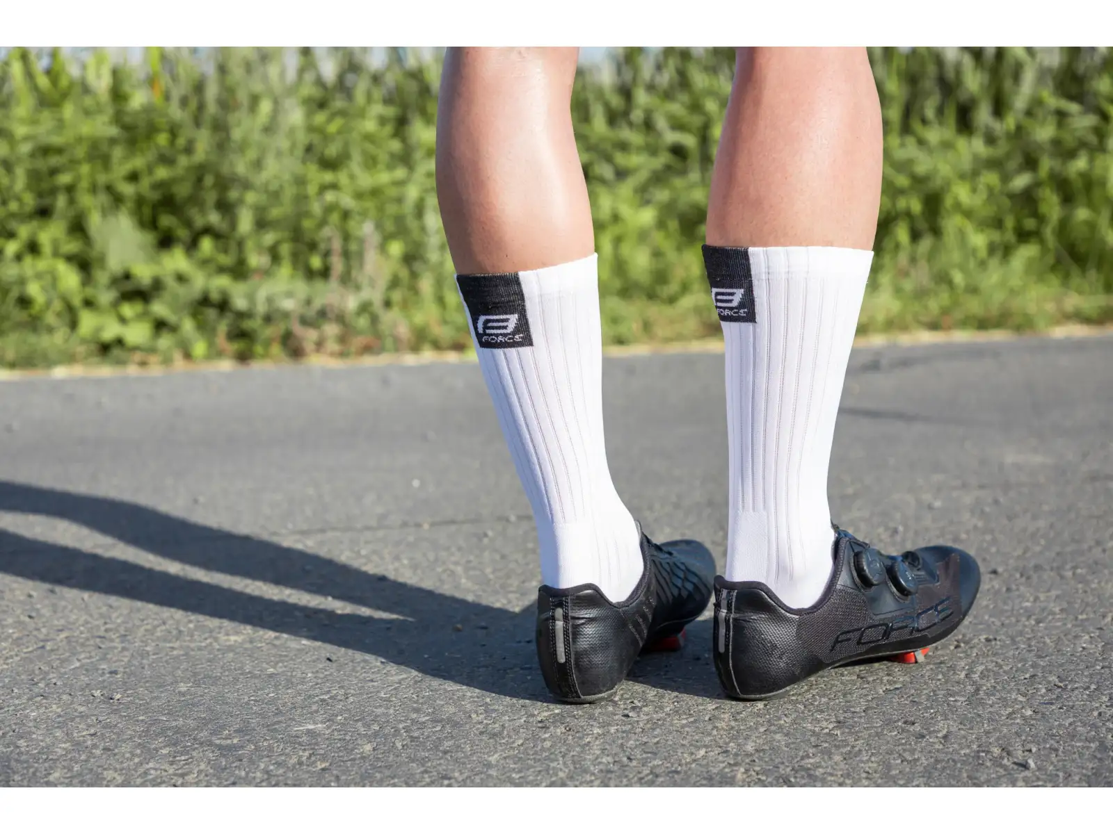 Force Ribbon socks white
