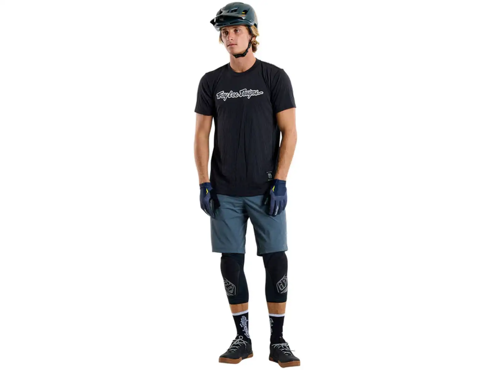 Troy Lee Designs Skyline Ride Tee men's jersey short sleeve Signature Black