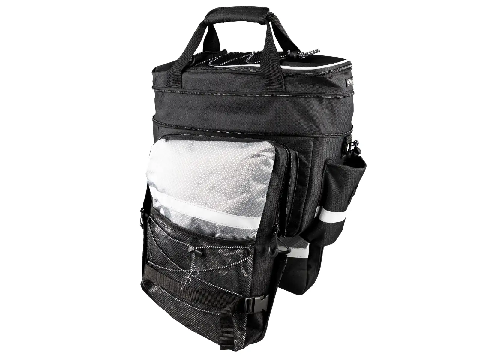 Force Large bag on rear rack 20 l black