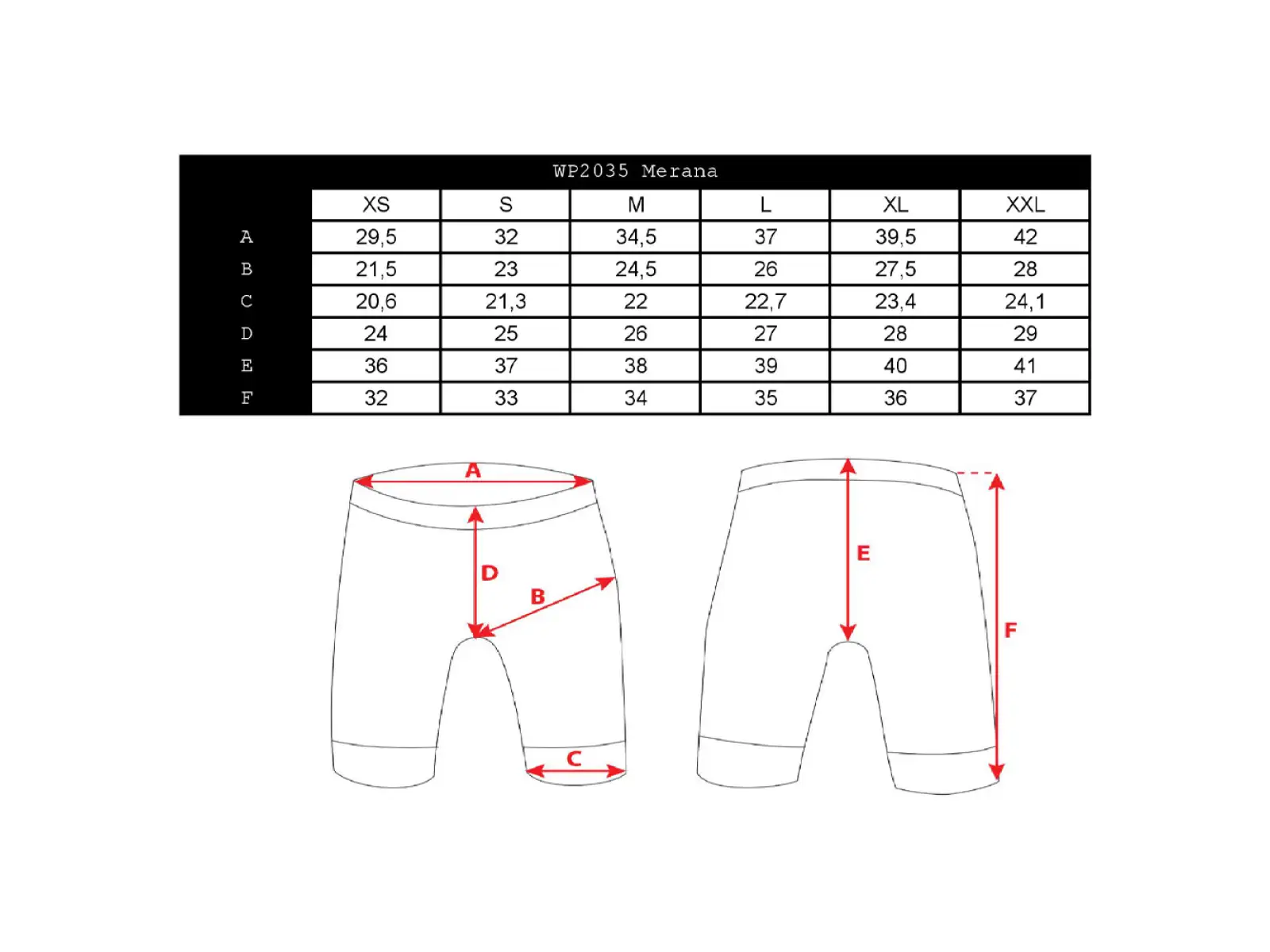 Silvini Merana women's shorts Black