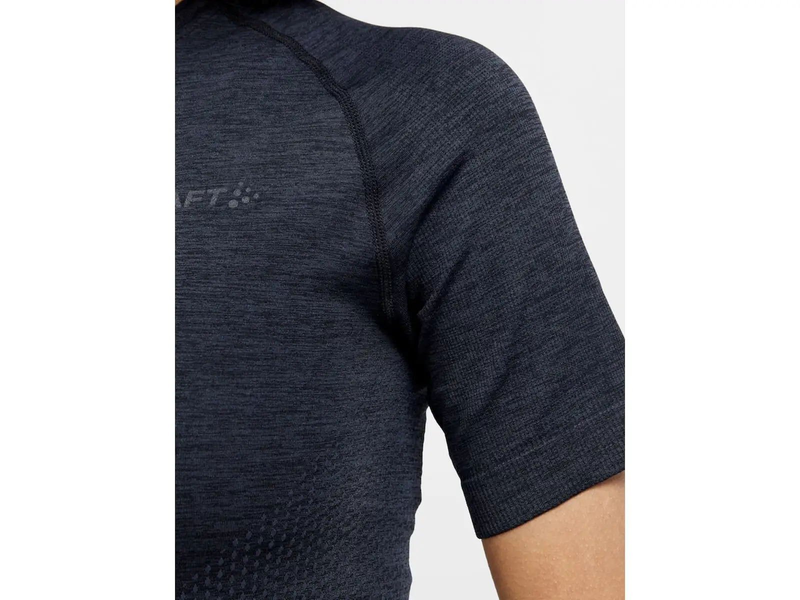 Craft Core Dry Active Comfort women's short sleeve shirt black