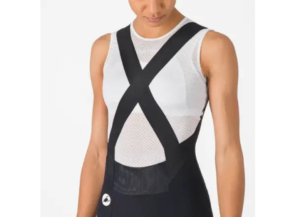 Castelli Espresso 2 W women's shorts with pad and bib Black