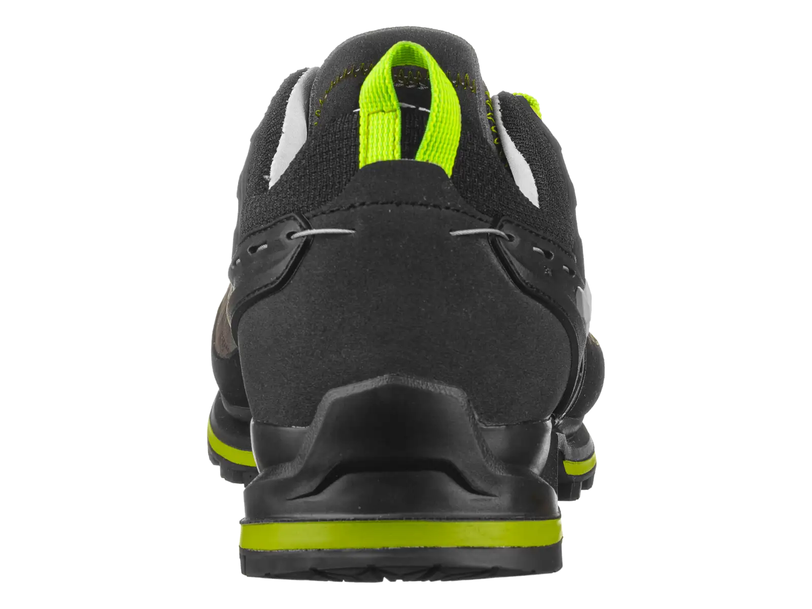 Salewa Mountain Trainer 2 Leather men's shoes Smoked/Fluo Green