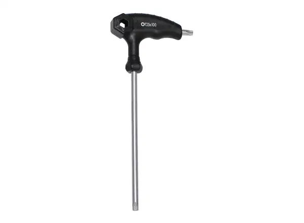 Force torx key with handle double-ended 25 mm