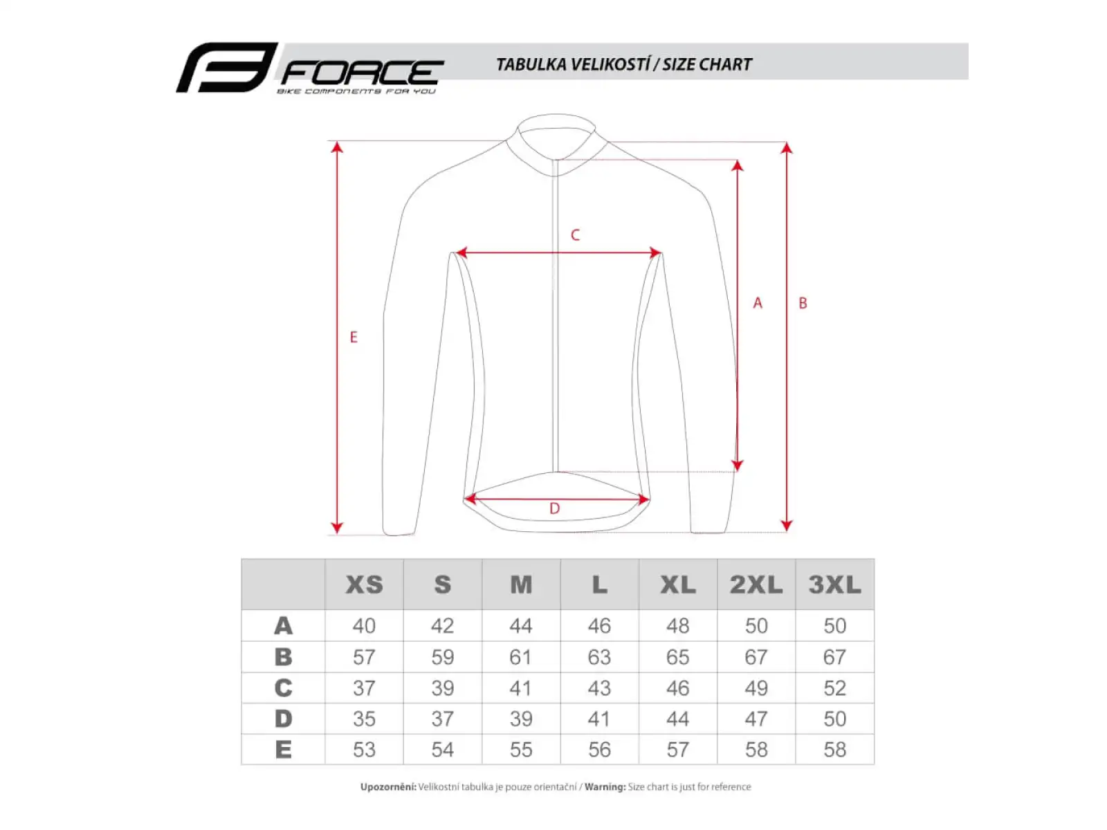 Force Smooth men's jersey long sleeve blue/black