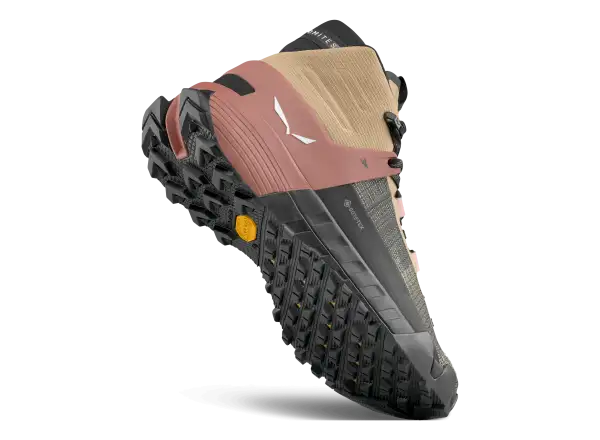 Salewa Wildfire NXT Mid GTX women's hiking boots Quicksand/Etruscan Red