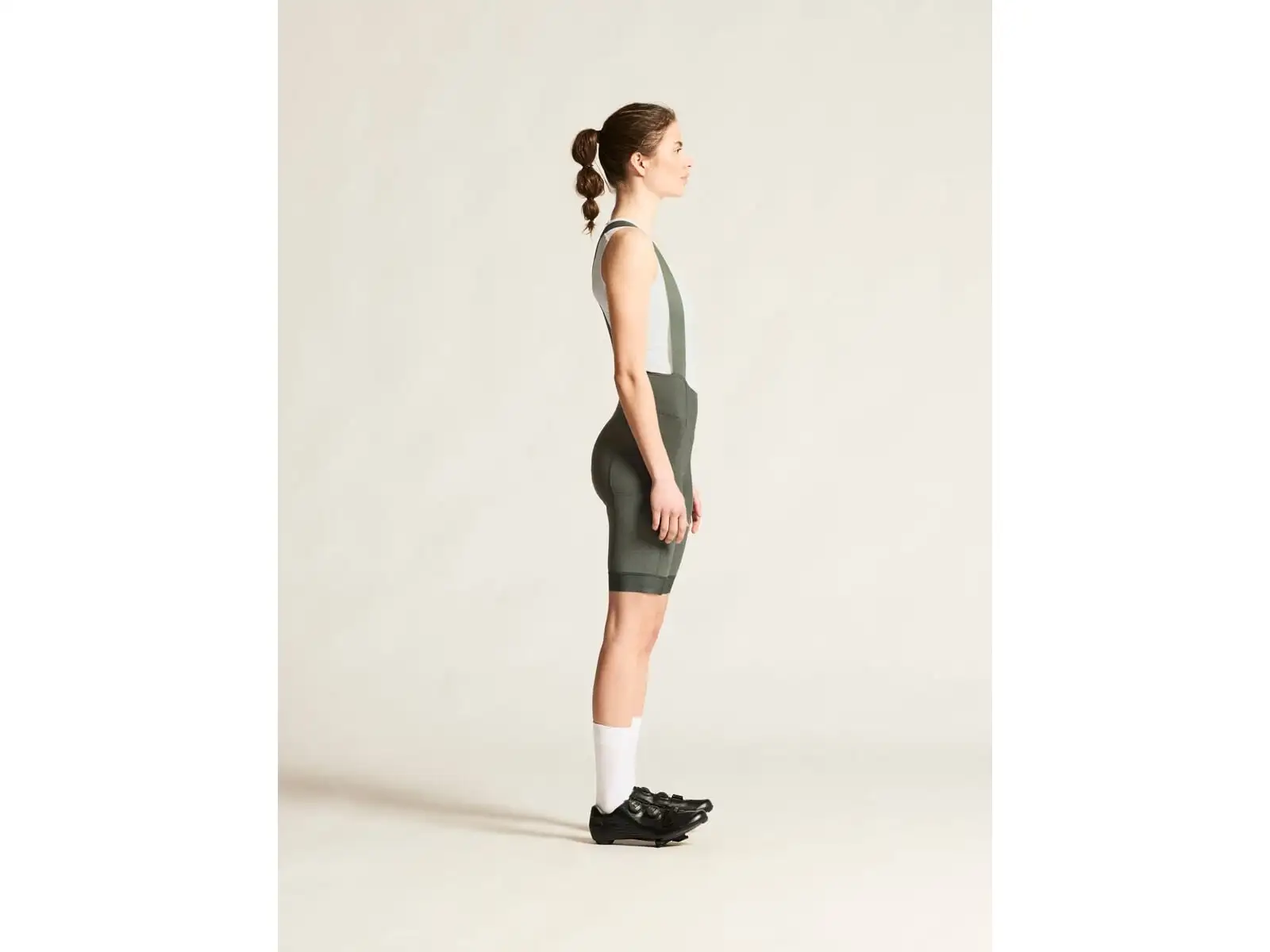 Craft Endur Cargo Bib C3 women's shorts with pad and bib green