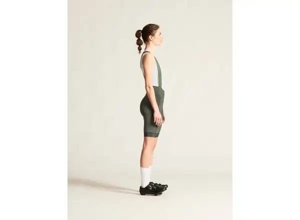 Craft Endur Cargo Bib C3 women's shorts with pad and bib green