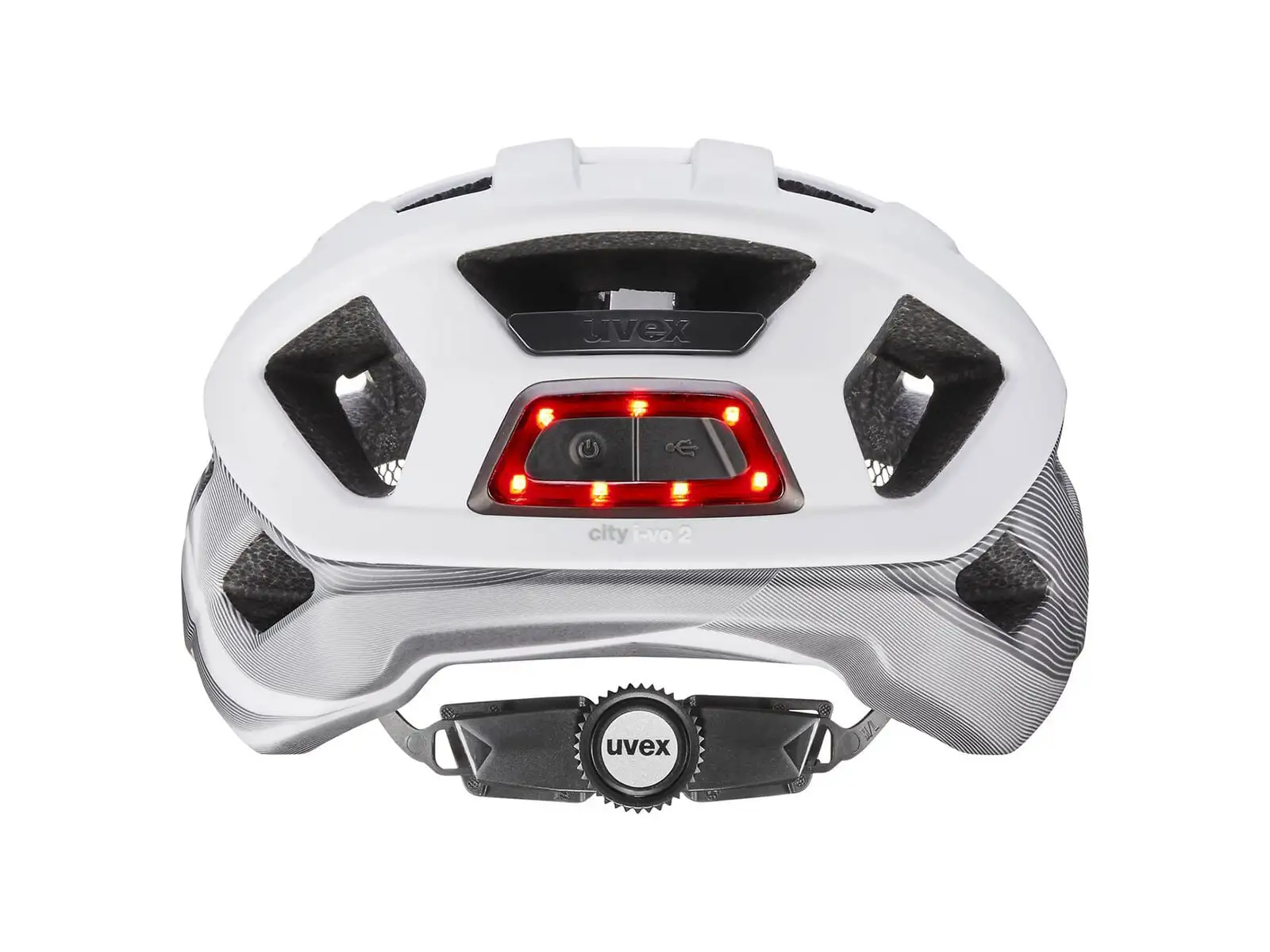Uvex City I-vo 2 helmet White Silver Matt