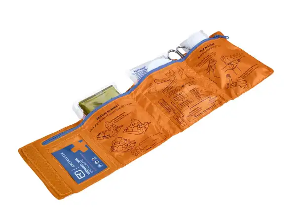 Ortovox First Aid Roll Doc Mid first aid kit Shocking Orange