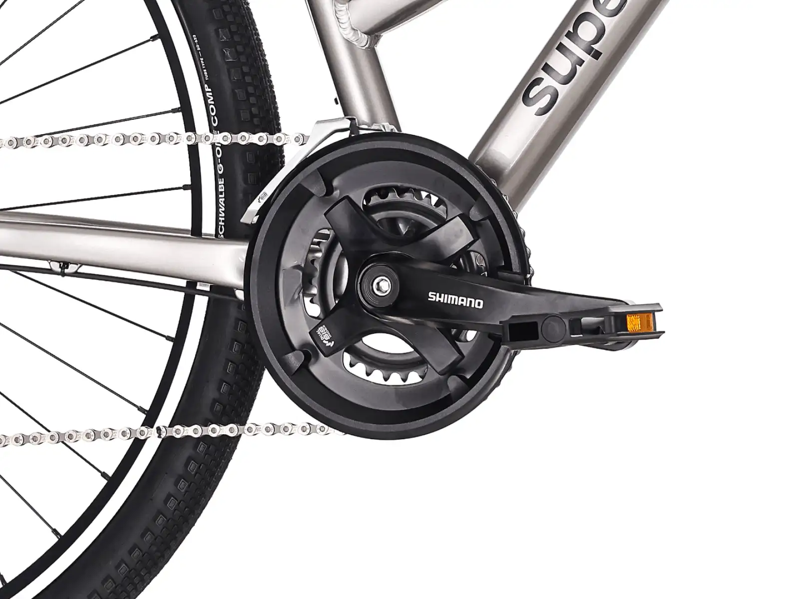 Superior Blox 6.0 MS trekking bike Gloss Dark Chrome
