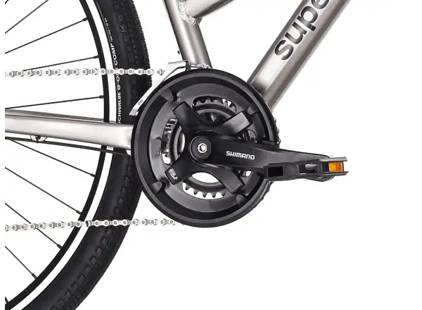 Superior Blox 6.0 MS trekking bike Gloss Dark Chrome