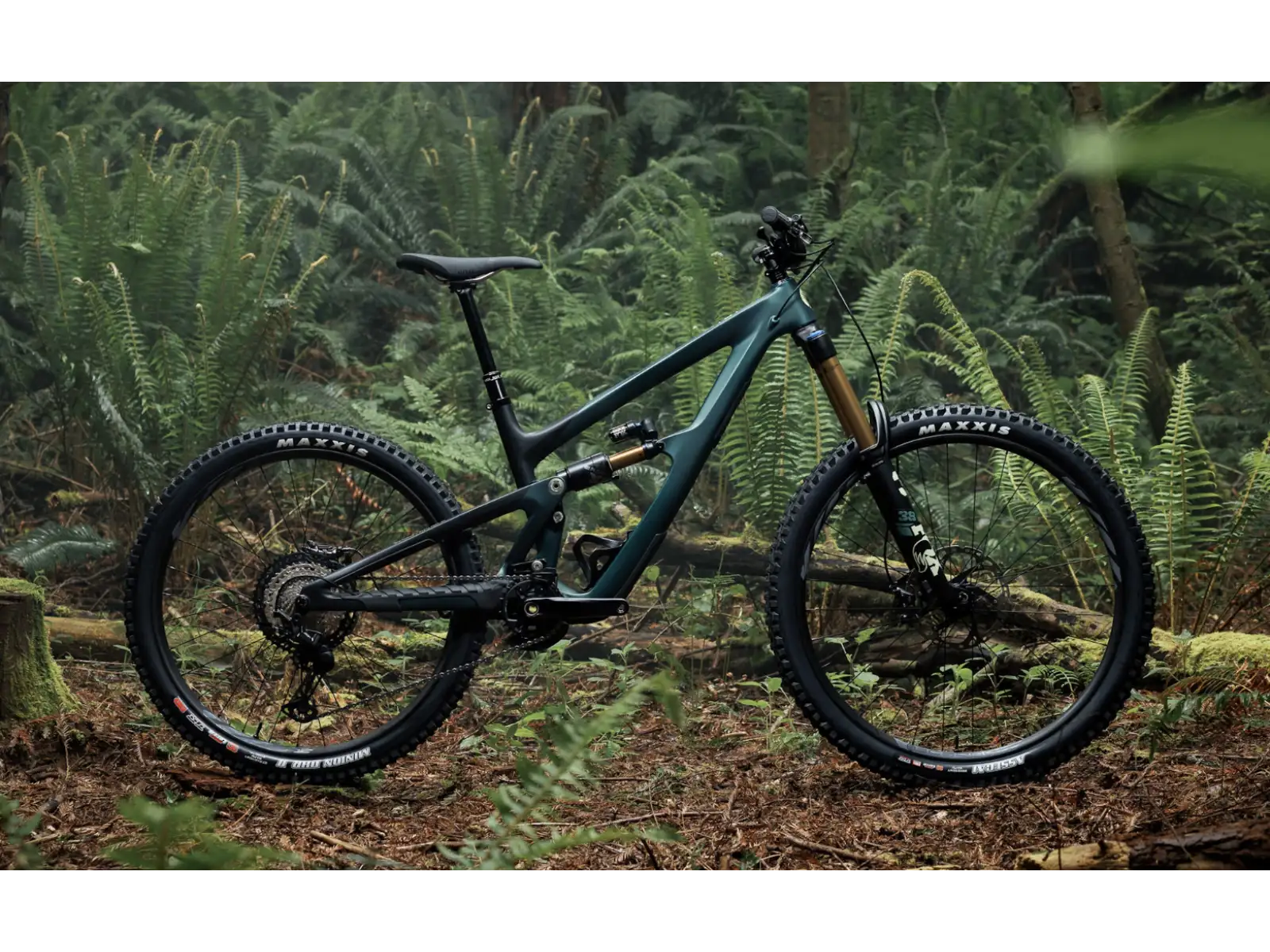 Ibis HD6 XT Di2 full-suspension mountain bike Green