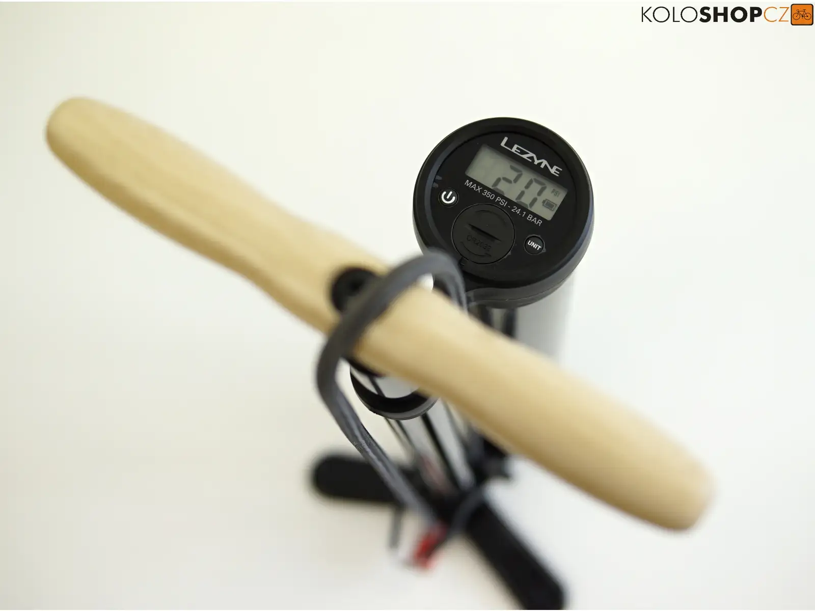 Lezyne Digital Pressure Over Drive pump black