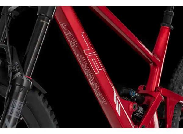 4Ever Volcanno Vesuv full-suspension mountain bike Flame Red/Hologram