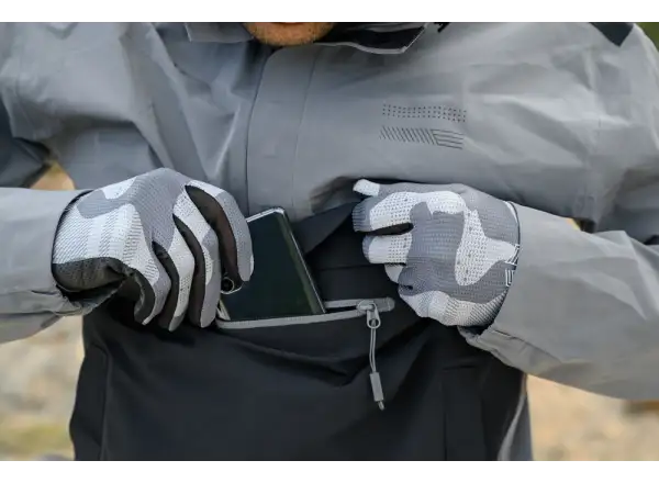 Silvini Saltaro men's gloves Charcoal/Cloud