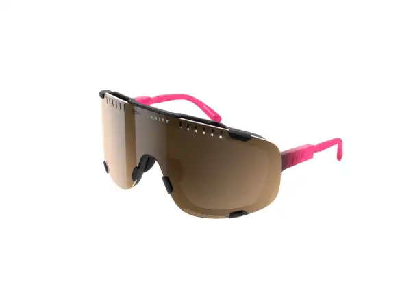 POC Devour sunglasses Fluorescent Pink/Uranium Black Translucent
