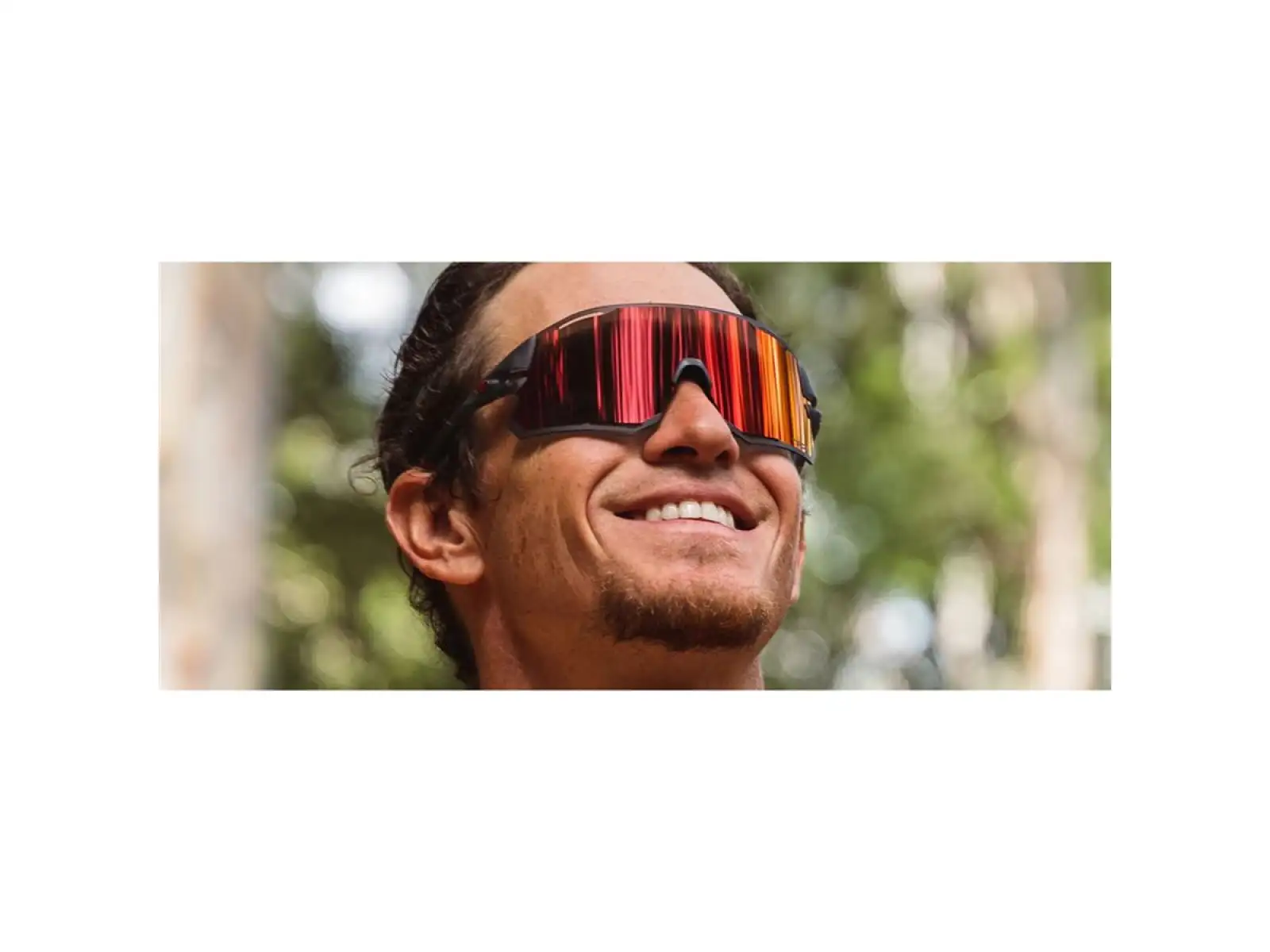 Tifosi Rail Race sport sunglasses Satin Vapor/Clarion Red/Clear