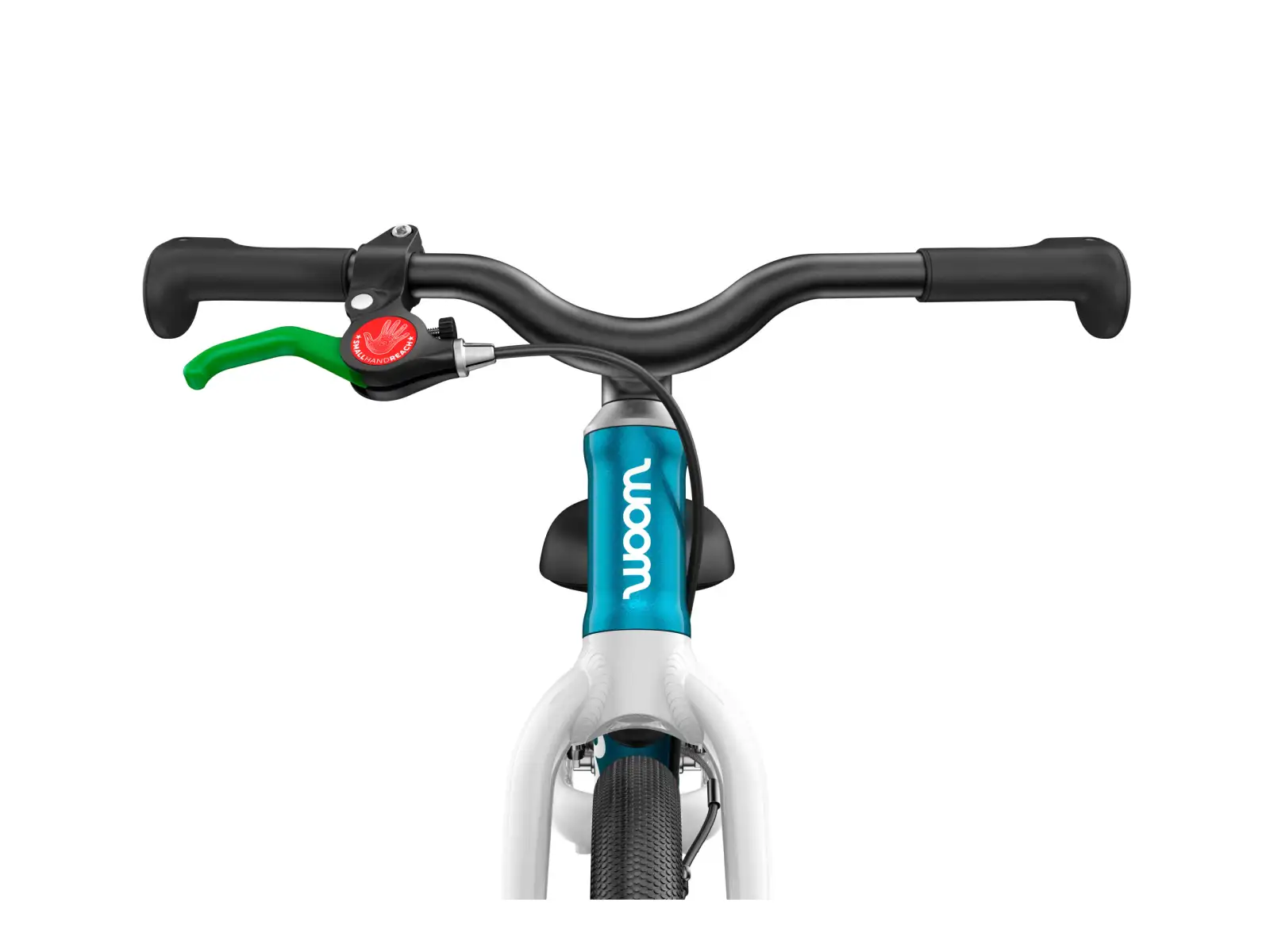 Woom GO 1 children's balance bike 12" Metallic Blue