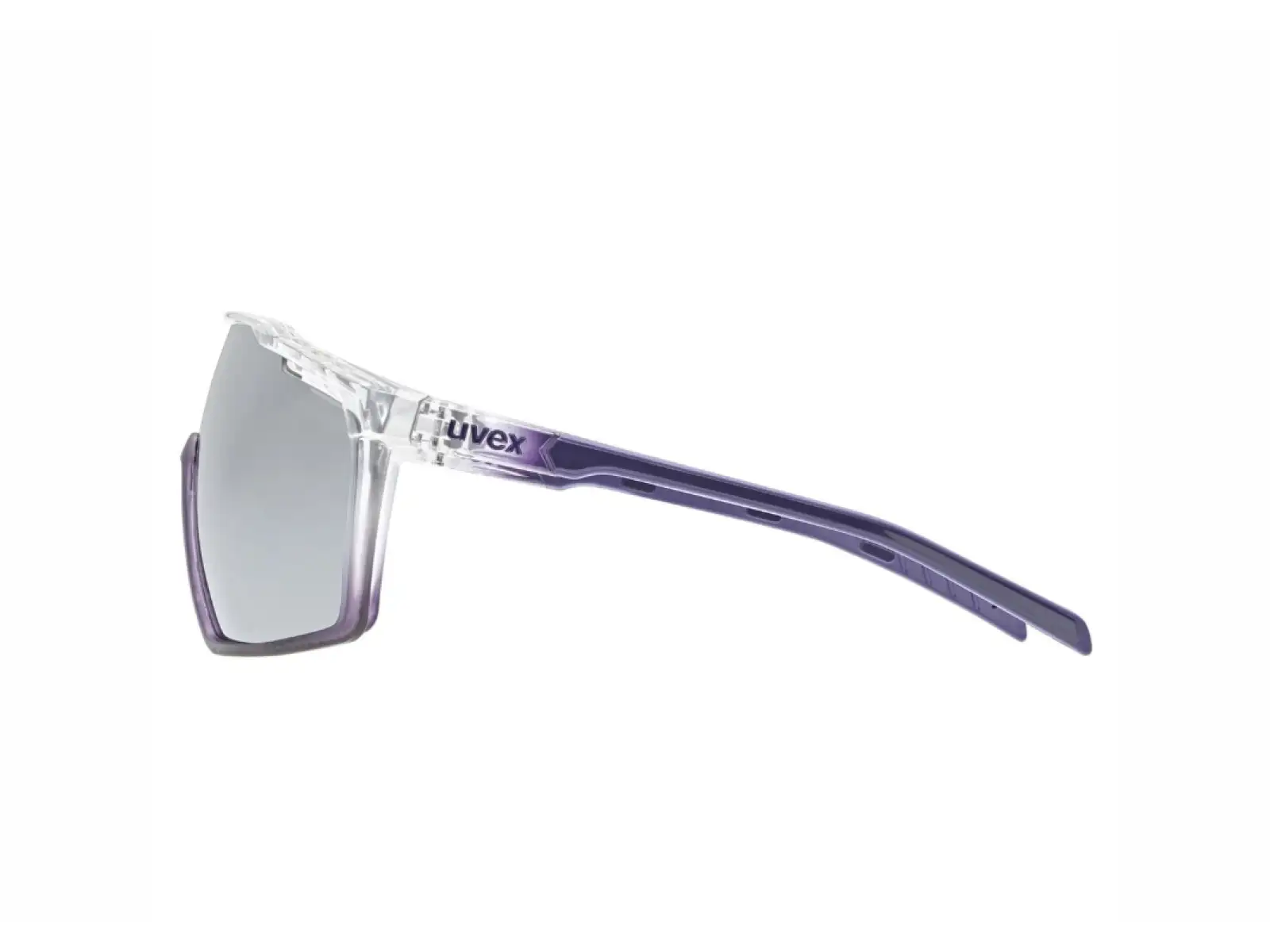 Uvex MTN Perform glasses Clear/Met Purple/Mirror Silver
