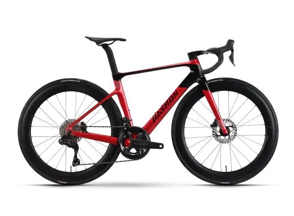 Raymon Arva Ultra road bike RubyRed/Carbon