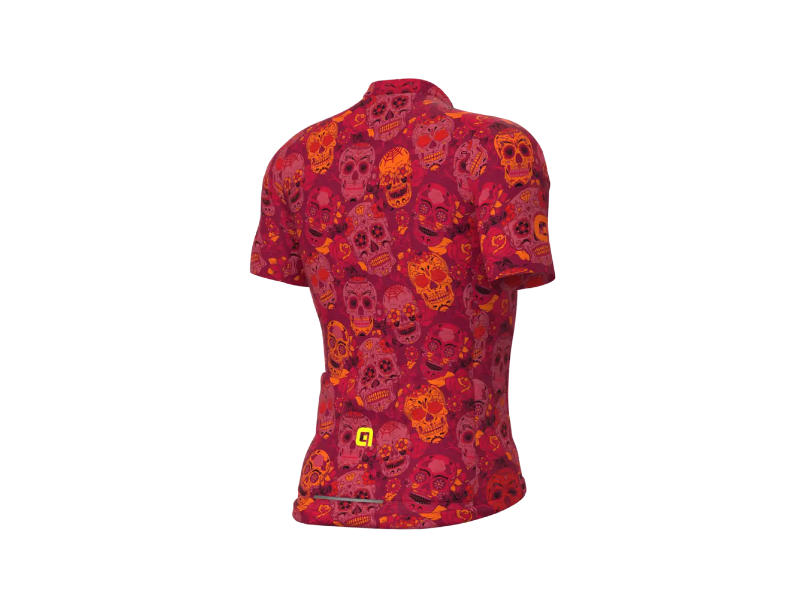 ALÉ Solid Mexico men's jersey short sleeve Bordeaux