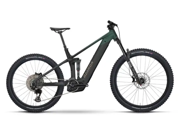 Raymon Vamok Comp black/seagreen full suspension e-bike