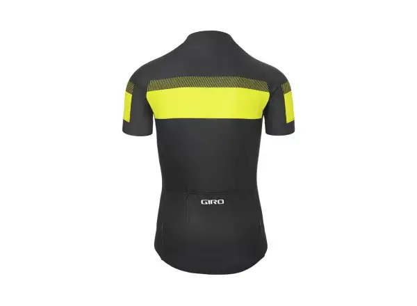 Giro Chrono Sport men's jersey short sleeve Black/Hi Yellow Sprint