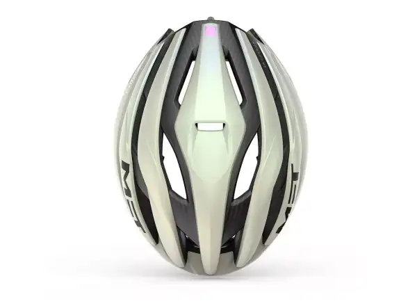 MET Trenta 3K Carbon MIPS cycling helmet Vanilla Ice Gold