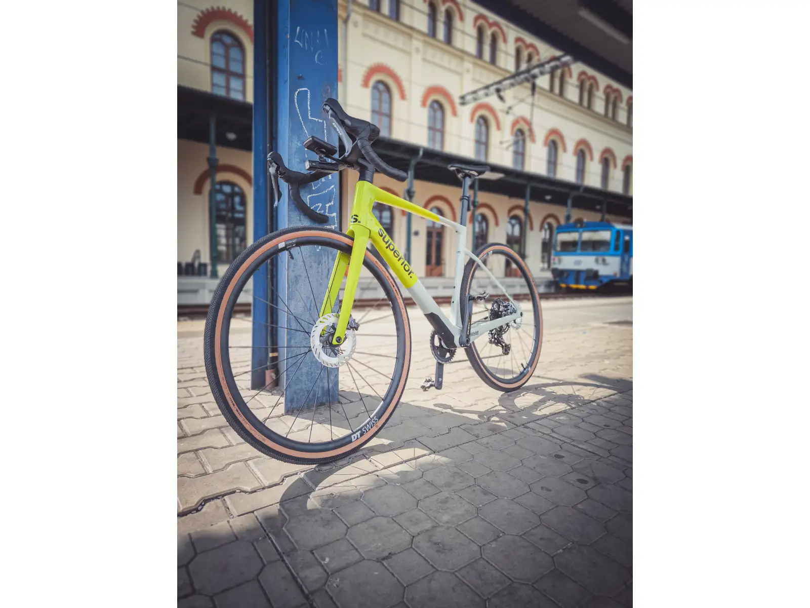 Superior XR 9.7 GR Gloss gravel bike Grey/Racing Yellow