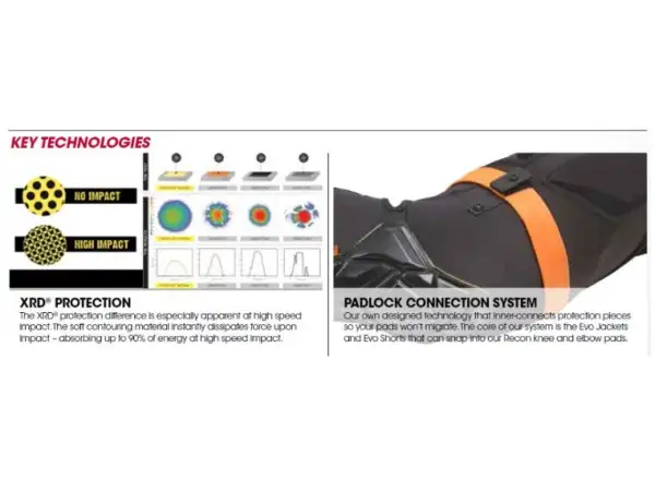 661 Recon knee pads black