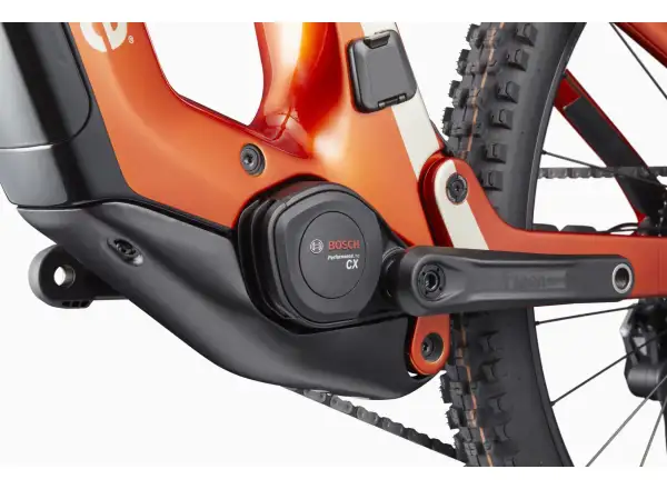 Cannondale Moterra Carbon LT 1 full-suspension e-bike Fire Orange (FOR)