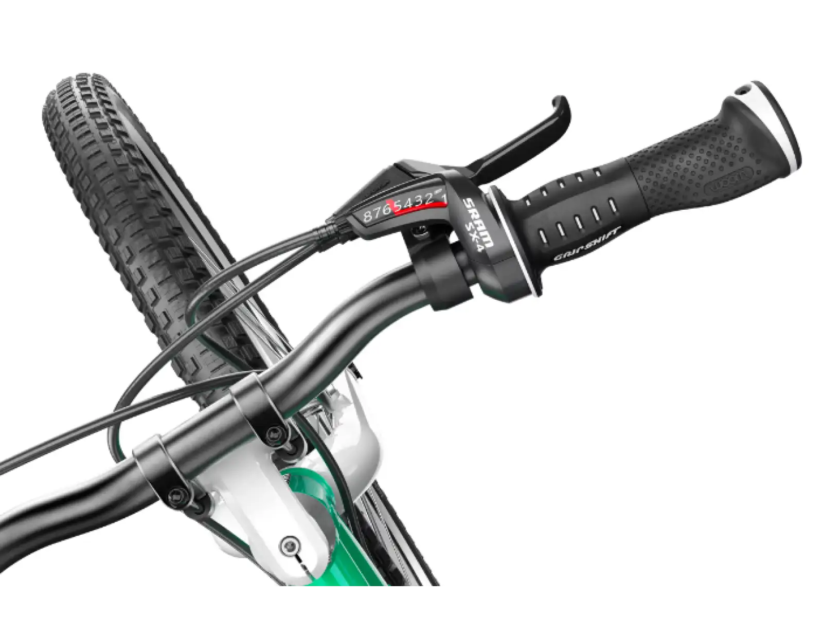Woom 5 Mint Green 24 children's bike