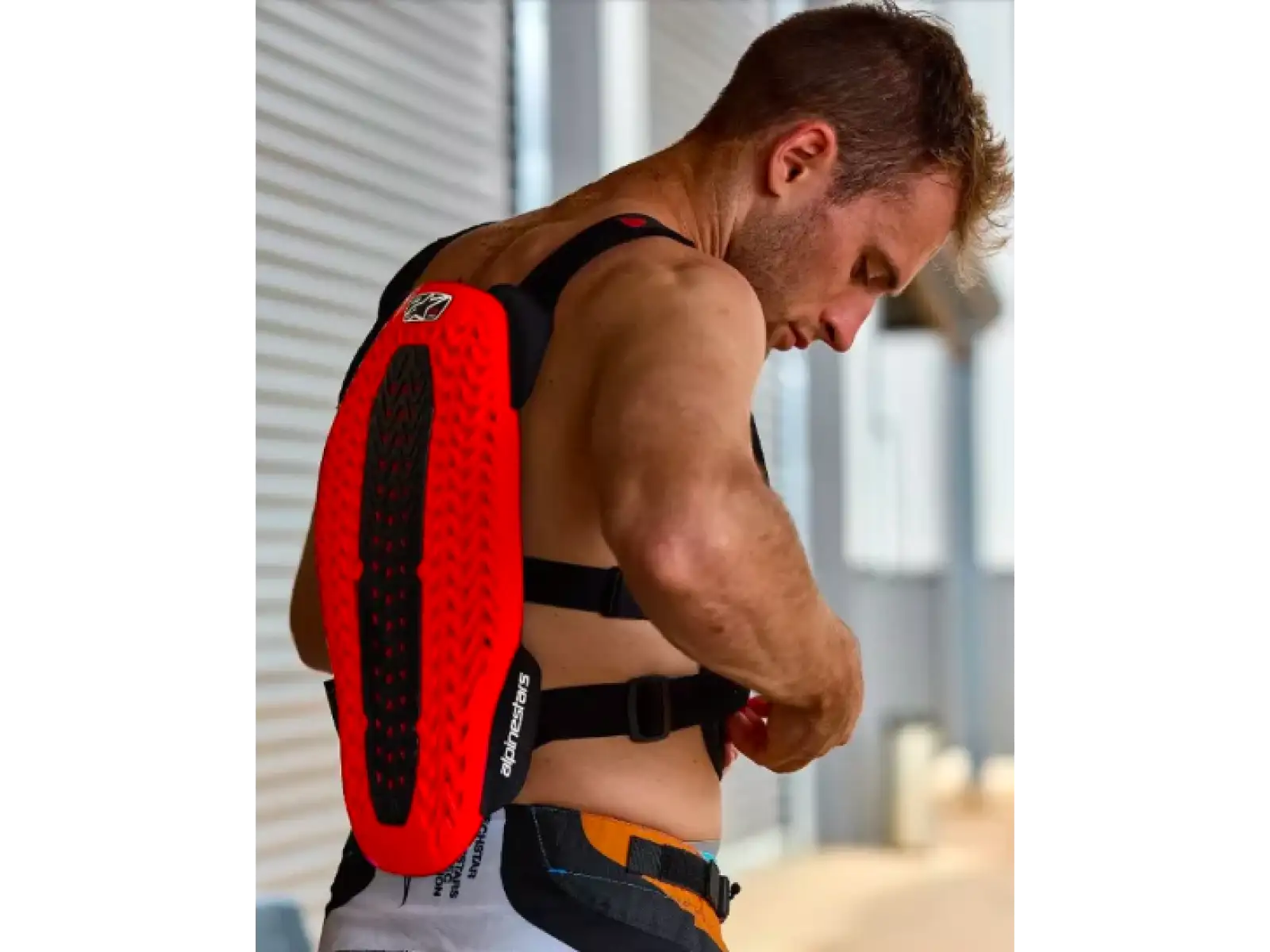 Alpinestars A-5 Plasma protective vest black/red/white