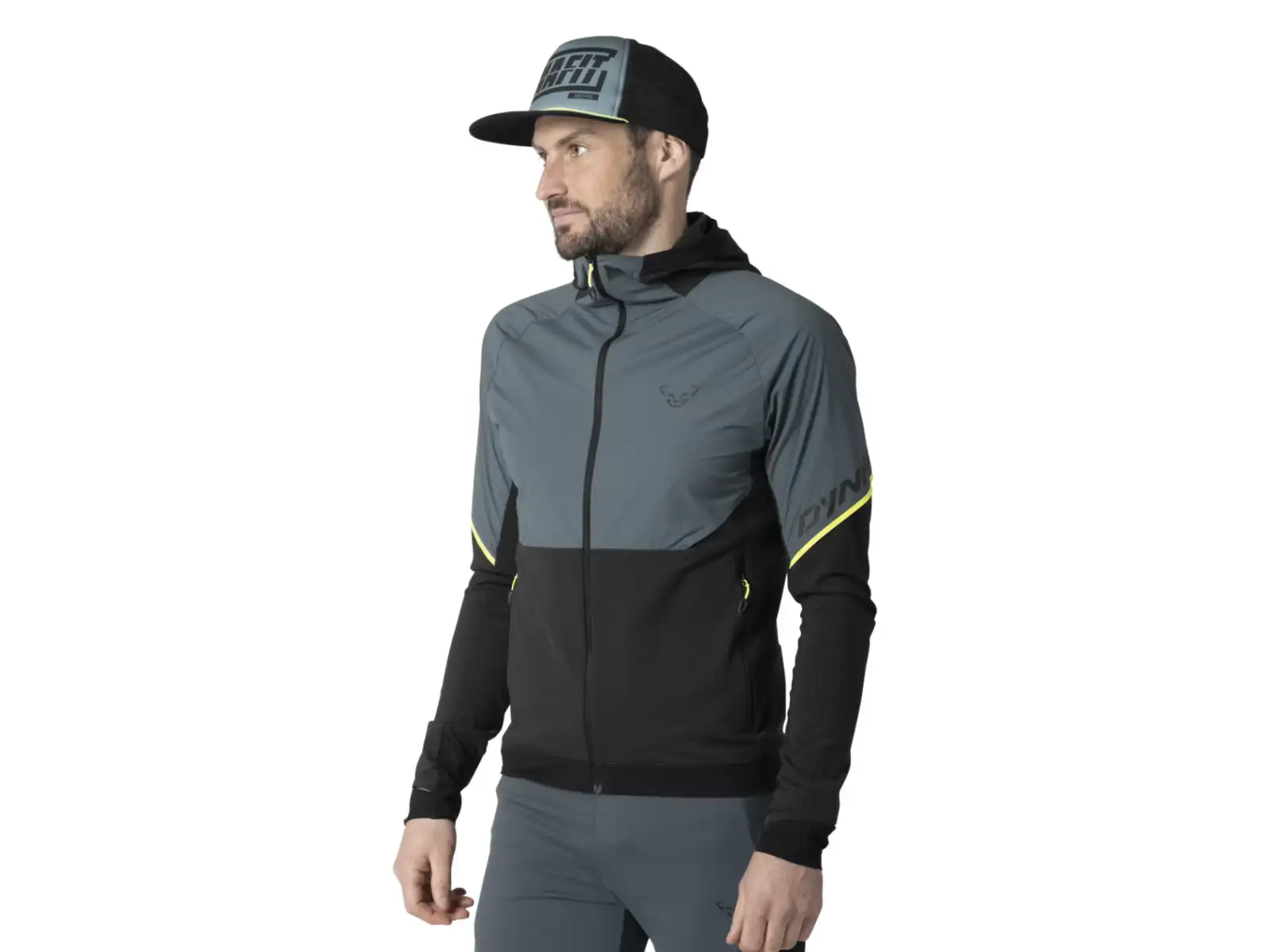Dynafit Alpine Hybrid men's running jacket Cinder